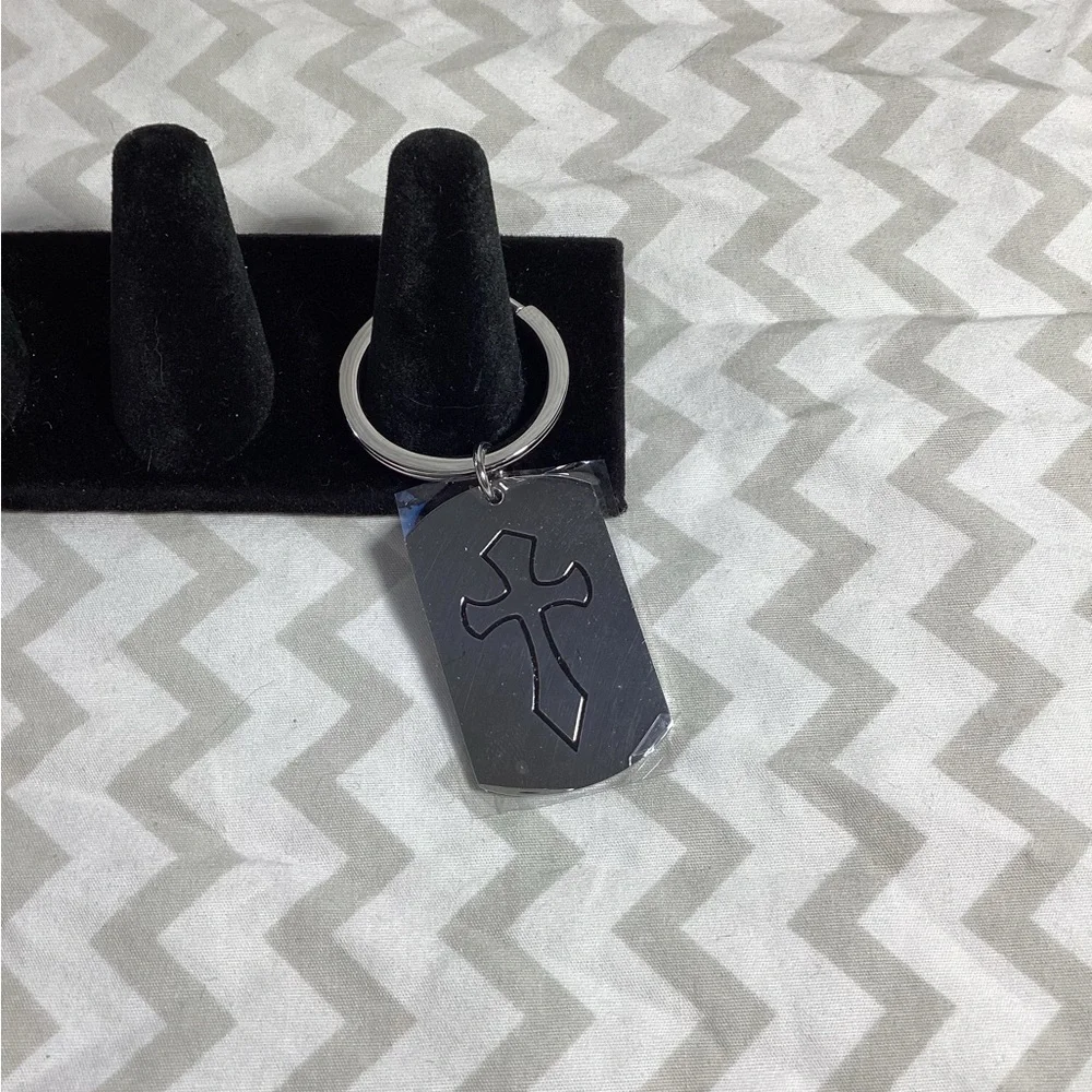 Cross Keychain